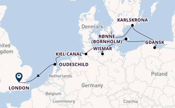 British Isles from Copenhagen, Denmark with the Seabourn Quest