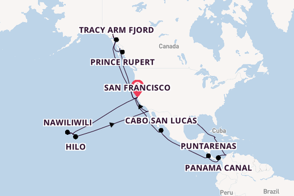 Alaska, Hawaii, Panama & More