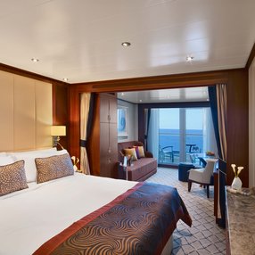 Come aboard the undefined and discover one of 40 cabin categories on a total of 10 decks that can accommodate 604 passengers. Choose your dream cabin and feel at home on board the undefined!
