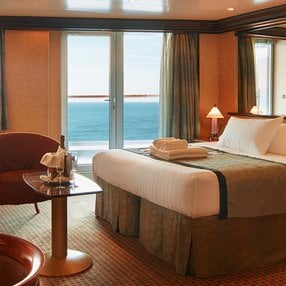 Come aboard the undefined and discover one of 51 cabin categories on a total of 12 decks that can accommodate 2826 passengers. Choose your dream cabin and feel at home on board the undefined!