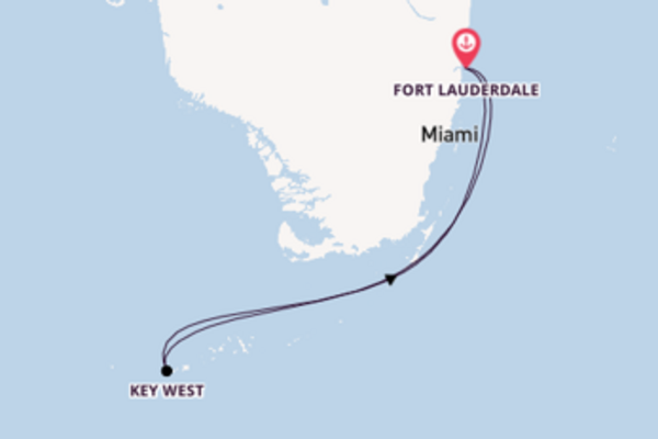 Cruise in 4 dagen naar Fort Lauderdale met Celebrity Cruises