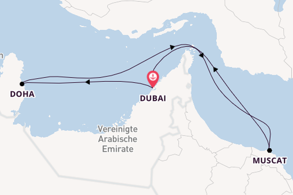 Mein Schiff 5 - Magischer Orient & farbenfrohes Indien
