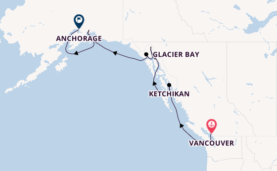 Alaska & West Canada from Australia with the Grand Princess