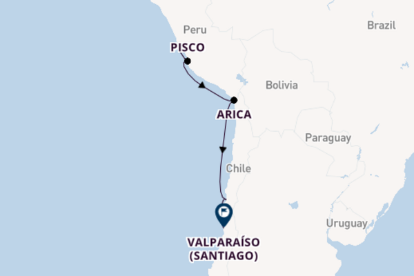 Cruise with Silversea from Callao (Lima)