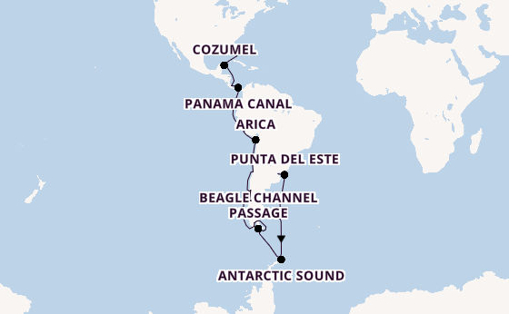 South America from Buenos Aires, Argentina with the Azamara Journey