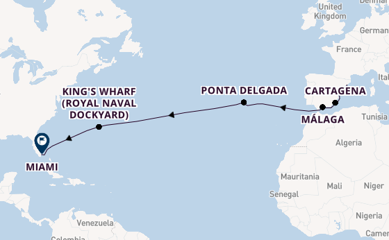 Spectacular Spain to Magnificent Miami