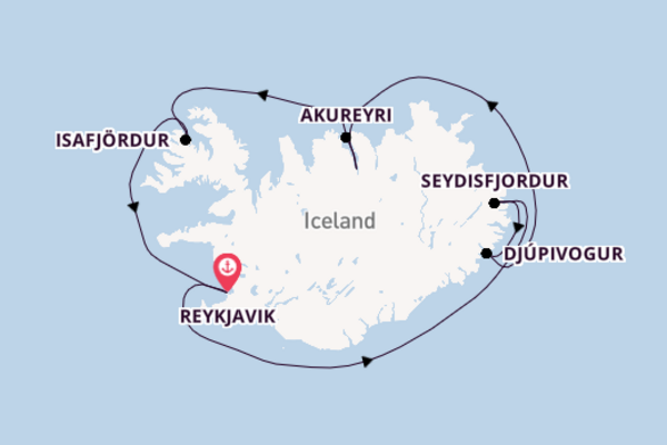 Arctic From Reykjavik with the Celebrity Silhouette