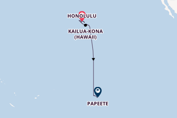 Polynesia From Honolulu with the Norwegian Spirit 