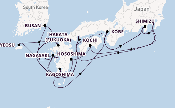 Japan from Tokyo, Japan with the Seabourn Encore