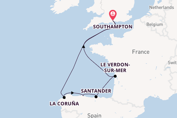 England from Southampton, England with the Ventura