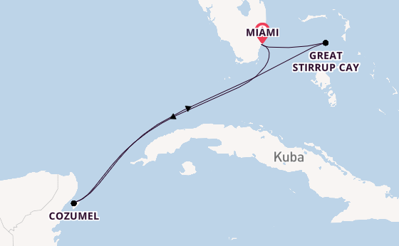 Karibik ab Miami auf der Norwegian Joy