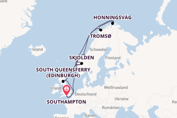 Southampton und Tromsø genießen