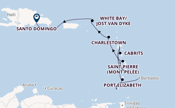 Südliche Karibik ab Bridgetown, Barbados auf der SEA CLOUD II