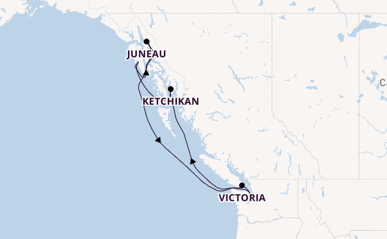 Alaska & West Canada from Australia with the MSC Poesia