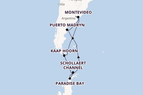 Zuid-Amerika vanaf Buenos Aires, Argentinië met de Celebrity Equinox