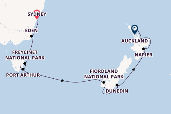 Luxury Australia & New Zealand with Sydney Stay