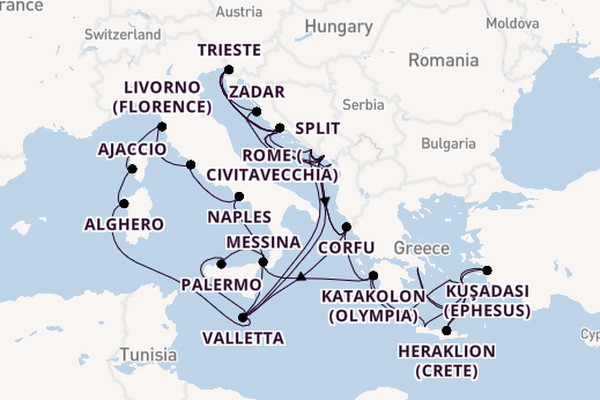 Enchanted Odyssey - The Grand Mediterranean Circle