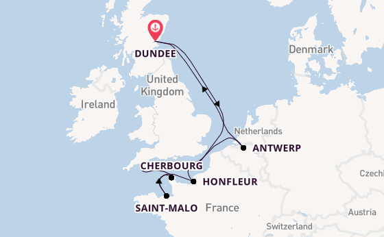 Sensational voyage from Dundee with Ambassador Cruise Line