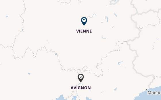 Rhône ab Lyon, Frankreich auf der MS Mistral