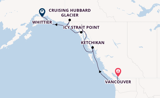 Alaska & West Canada from Vancouver, Canada with the Seven Seas Explorer