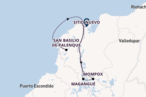 South America from Cartagena, Colombia with the AmaMagdalena