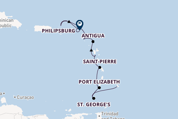 Caribbean from Bridgetown, Barbados with the Seabourn Ovation 