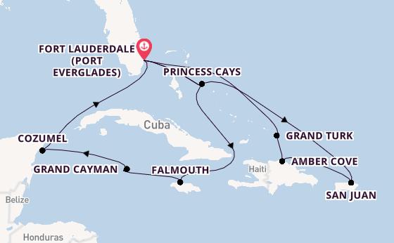 Luxury Caribbean Adventurer & Miami Stay