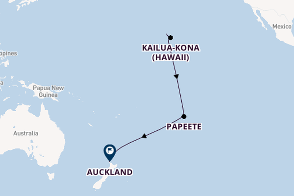 Polynesia from Honolulu, Hawaii, USA with the Royal Princess