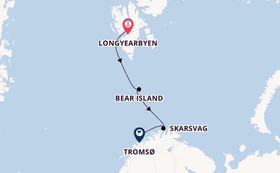 Norway from Longyearbyen, Norway with the Silver Endeavour
