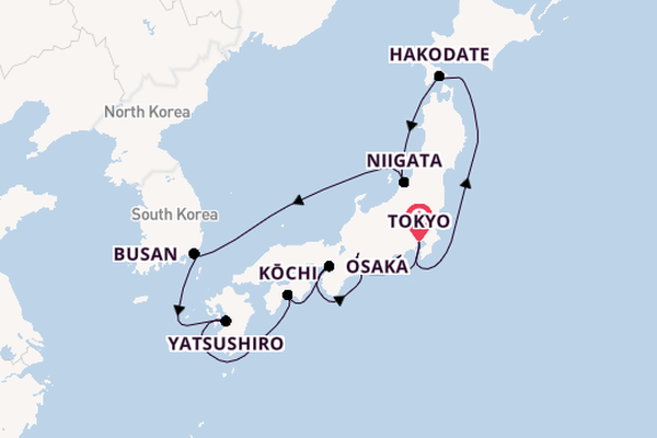 Luxury Circle Japan & Mt Fuji with Tokyo Stay