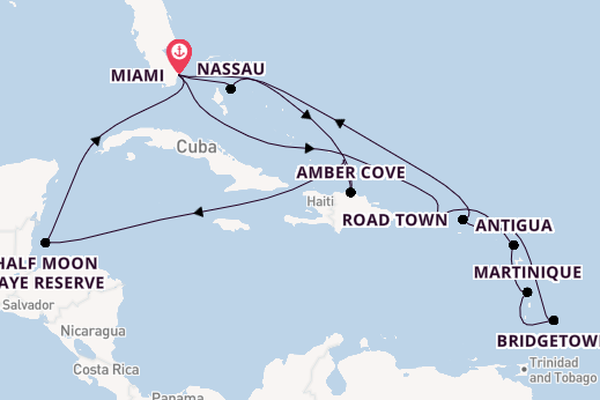 Luxury Caribbean & Bahamas From Miami