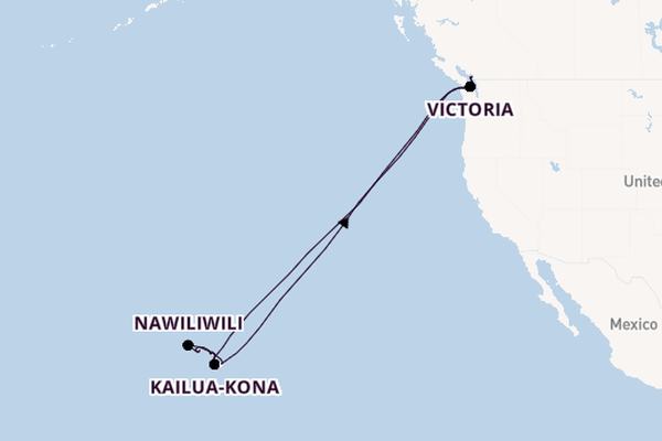 Polynesië vanaf Vancouver, Canada met de Nieuw Amsterdam