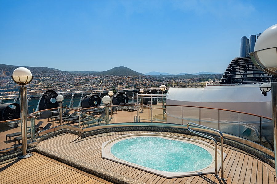 trans-Atlantisch vanaf Buenos Aires, Argentinië met de MSC Splendida