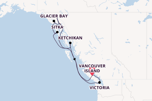 Alaska Voyage with Vancouver Stay