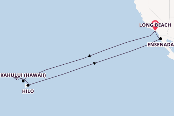 Sailing from Long Beach via Kahului (Hawaii)