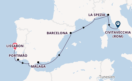 Oceania Sirena - Luxus trifft feinste Kulinarik im Mittelmeer