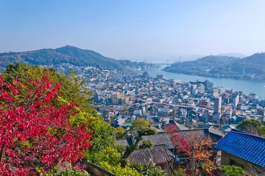 Japan ab Busan, Südkorea auf der Le Soléal