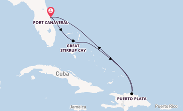 Caribbean vanaf Port Canaveral, Verenigde Staten met de Norwegian Escape