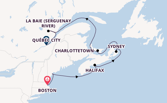 Cruise With The Norwegian Jewel To Québec City From Boston 