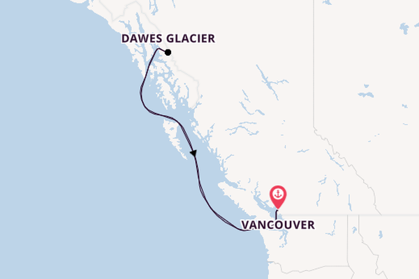 Alaska vanaf Vancouver, Canada met de Disney Magic