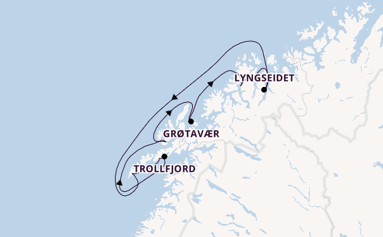 Norwegen ab Tromsø, Norwegen auf der MS Spitsbergen