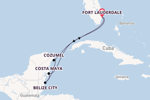 Westelijke Caraïben vanaf Fort Lauderdale, Verenigde Staten met de Celebrity Beyond