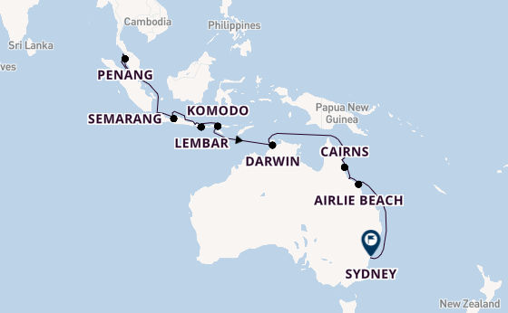 Southeast Asia from Singapore, Singapore with the Seven Seas Explorer