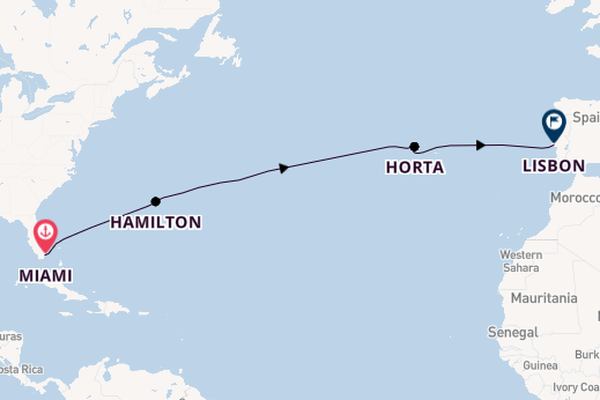 Luxury Atlantic Escape: Miami, Bermuda & the Azores
