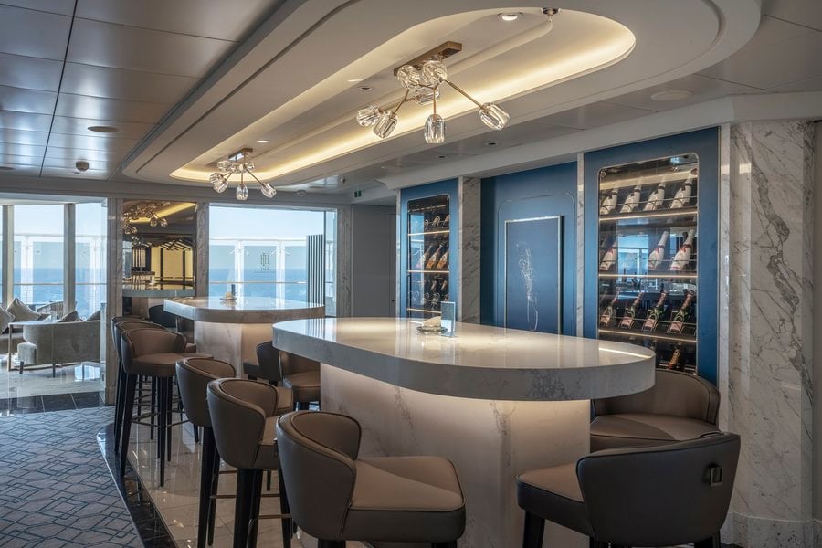 Westelijke Middellandse Zee vanaf Marseille, Frankrijk met de MSC World Asia