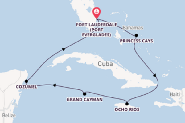 Cruise with Princess Cruises from Fort Lauderdale (Port Everglades)