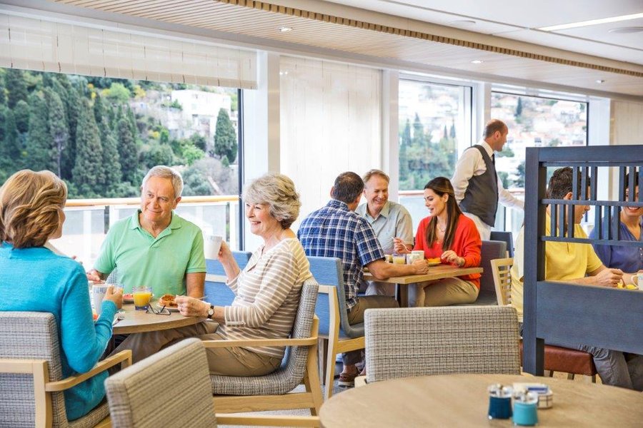 Mediterranean Sea from Barcelona, Spain with the Viking Star