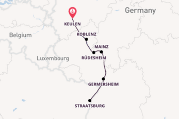 Bezoek de parels van Rüdesheim