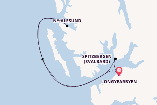 Norwegen ab Longyearbyen, Norwegen auf der Le Commandant Charcot