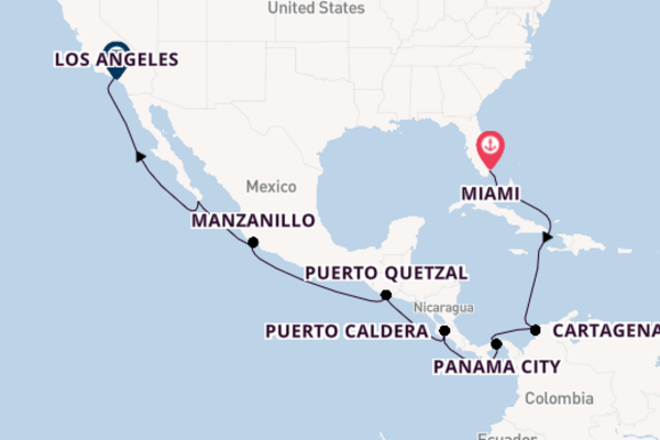 Central America From Miami with the Norwegian Encore